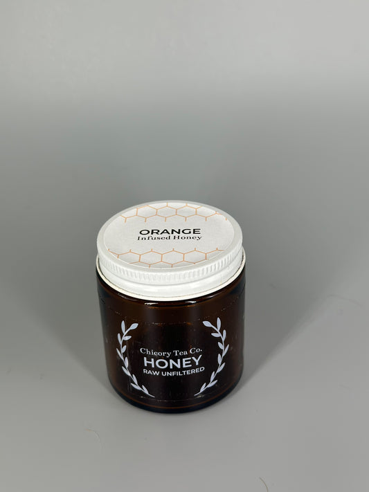 Chicory Tea Co'.s Orange Honey view from front