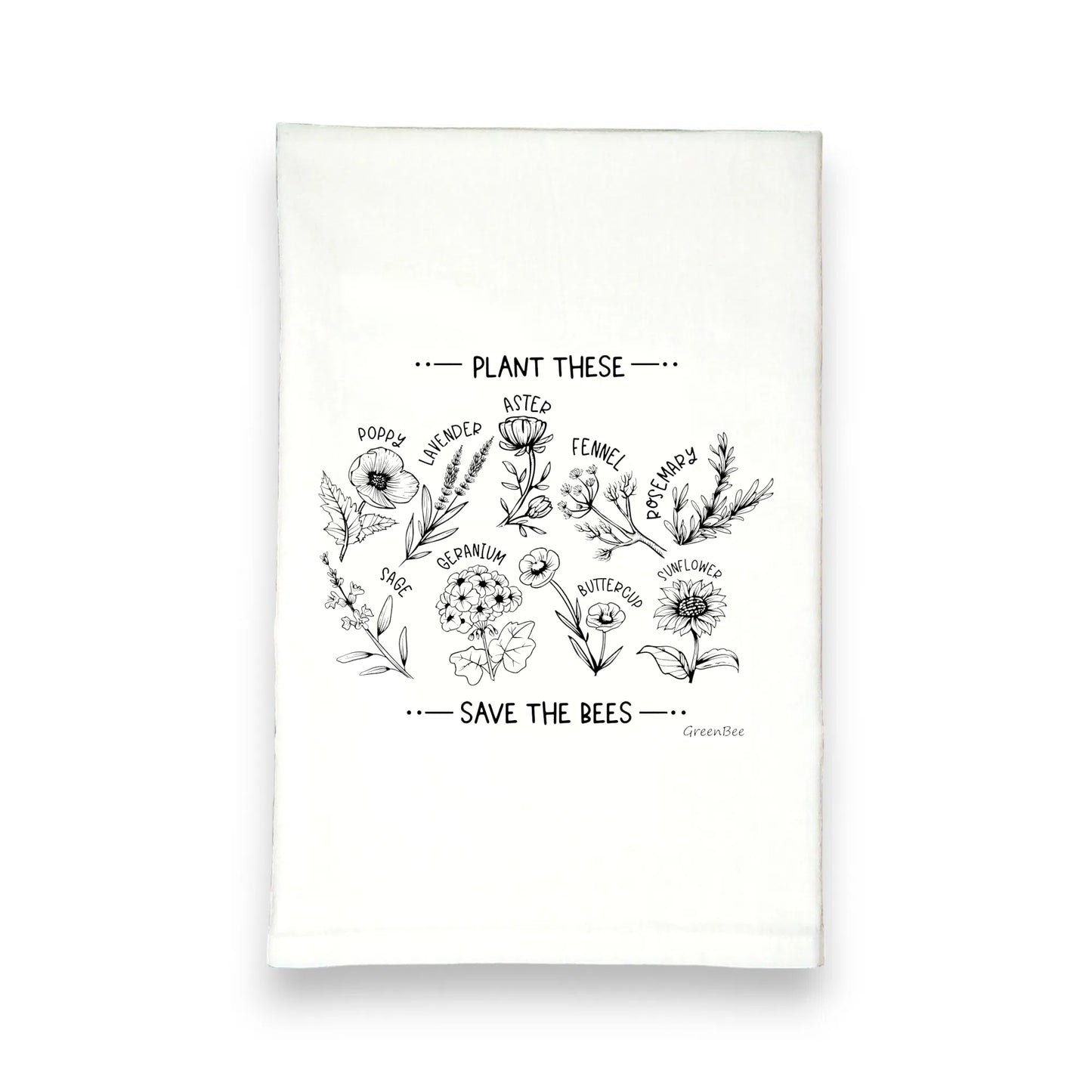 Flower Sack Tea Towels